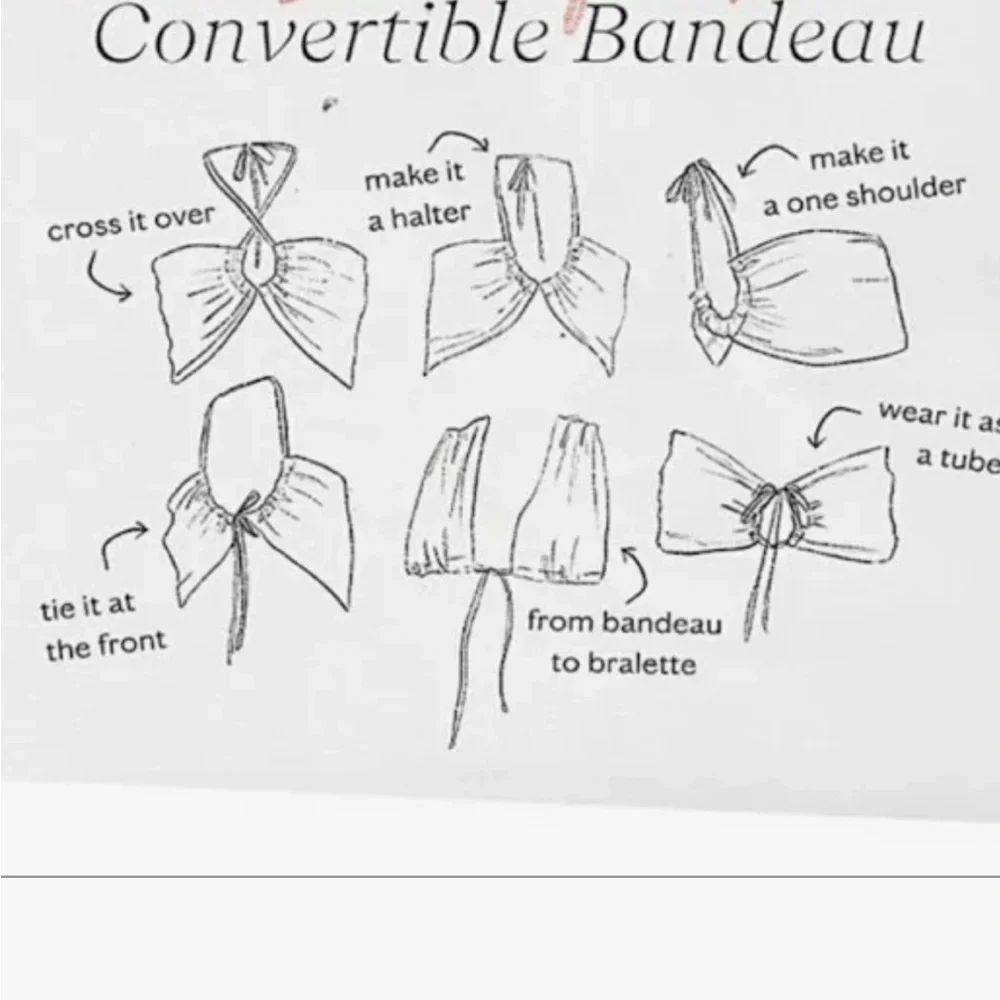 Free People Summer of Love Bandeau Top - Picture 5 of 6